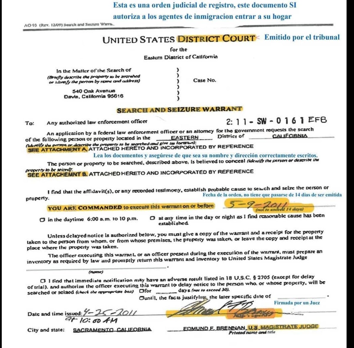 yourrightscamp's tweet photo. This is IMPORTANT. The first picture is an ICE administrative warrant which does not allow ICE to enter into your home. The second photo is an actual warrant that is signed by a judge. PLEASE SHARE!! #IceRaids https://t.co/PQlH5LWyFg https://t.co/PwkjfLCHLG
