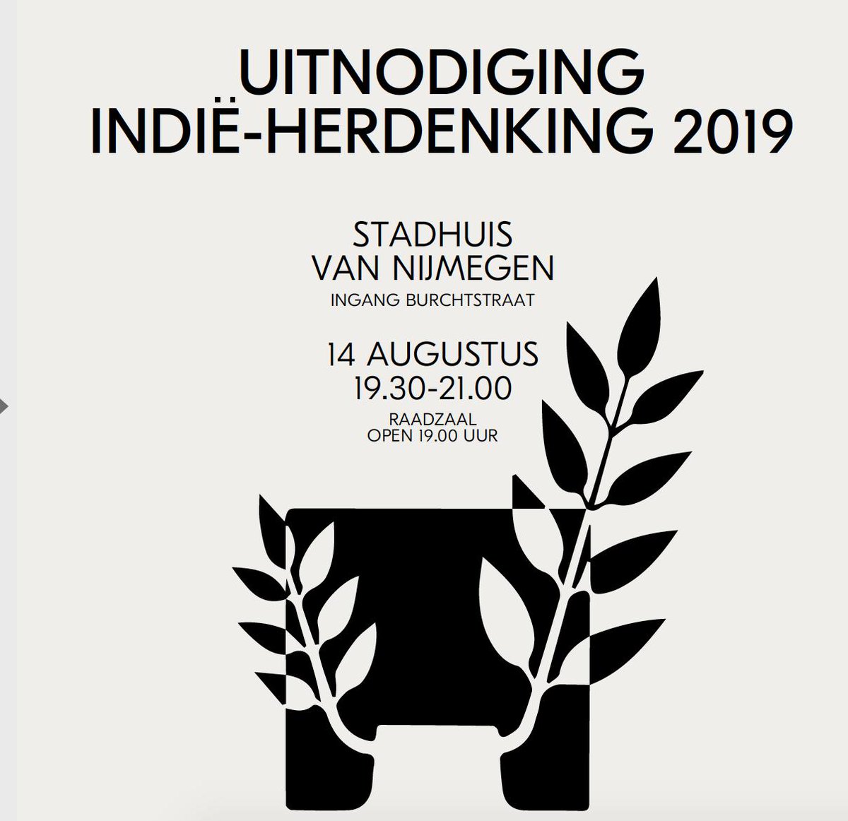 Tijdens de #Indië-Herdenking 2019 staan we stil bij twee min of meer vergeten groepen: Japans-Indische nakomelingen en Nederlands-Indische krijgsgevangenen in Japan.
Sprekers: Thérèse ter Heide (JIN) en Rob Schouten. Koor Surplus zorgt voor muzikale omlijsting.