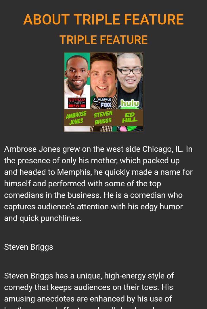 AmbroseJonesIII's tweet photo. #oldbio
Facts.
#witchitaks next week. @LoonyBinWichita
July 18-20.
https://t.co/TGp43uapIa https://t.co/jrEVA6twUH