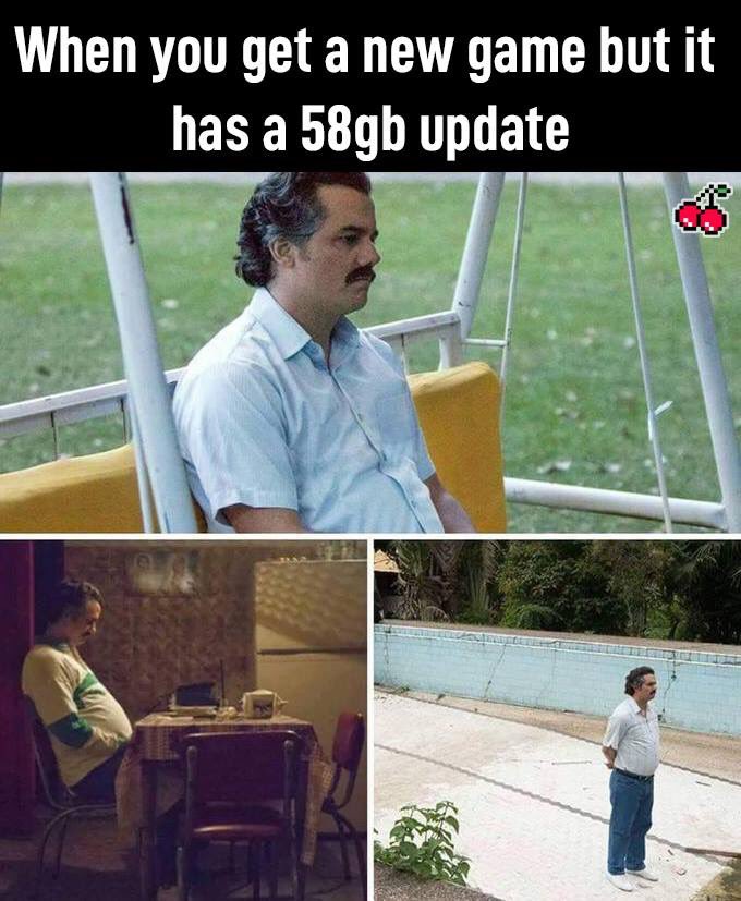 gaming_610's tweet photo. #gamingmemes #gamerlife #updates #thestruggle #gamingstruggles #downloads #ps4 #xbox #nintendo #pcgaming #consolegamers #pcgamers #610gaming #furygaming24 https://t.co/tM32lTAyDQ