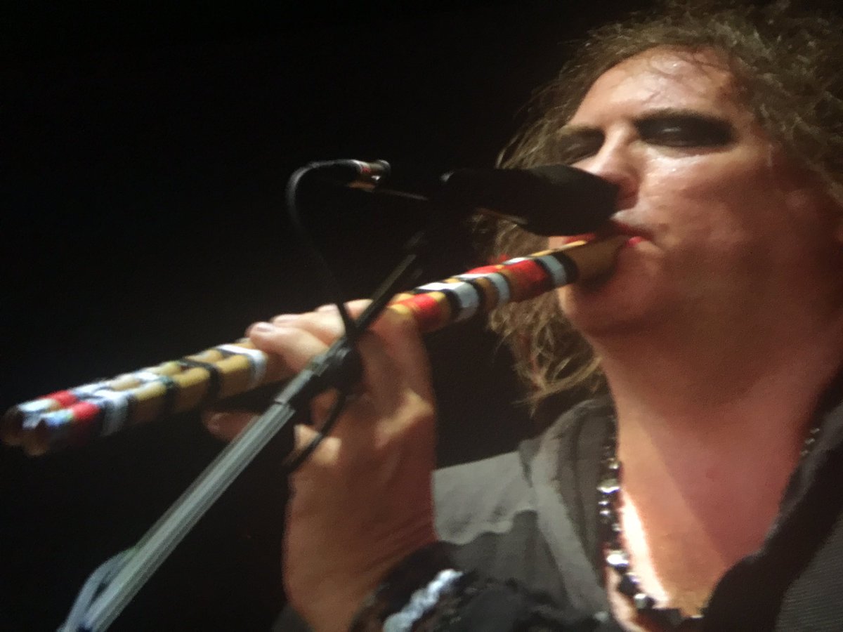 What an amazing film. I’ve loved The Cure since 1985 and to spend a Sunday afternoon watching this epic film with my kids &amp; other Cure fans in Bethesda was absolutely splendid! #TheCureAnniversary <a href="/TheCureFilm/">The Cure Movie</a>