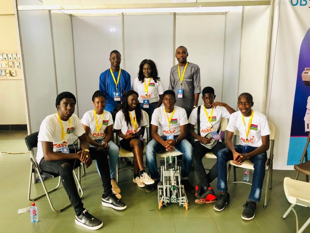 HackathonGirls's tweet image. Recently Team Gambia won the Pan African robotics competition that was held in Ghana and we are proud that Annick Faal, who is one of us was the team mentor. Congrats to the team and to @anniquefaal for being a great mentor. We are proud of you yay 💪🏾
#HackathonGirls