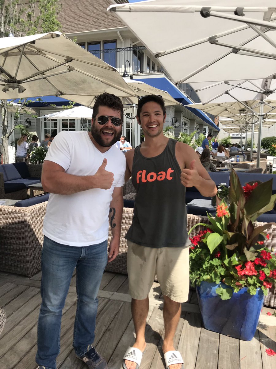 lets_float's tweet image. Pleasant surprise running into @FoundryJosh at @CoVWayzata in between @lets_float boat rentals this afternoon! One of the rare moments you will see Josh without his iconic @Sales_Reach shirt on but it doesn’t mean we can’t give him a shoutout.

#startup  #founders #hustle #sales