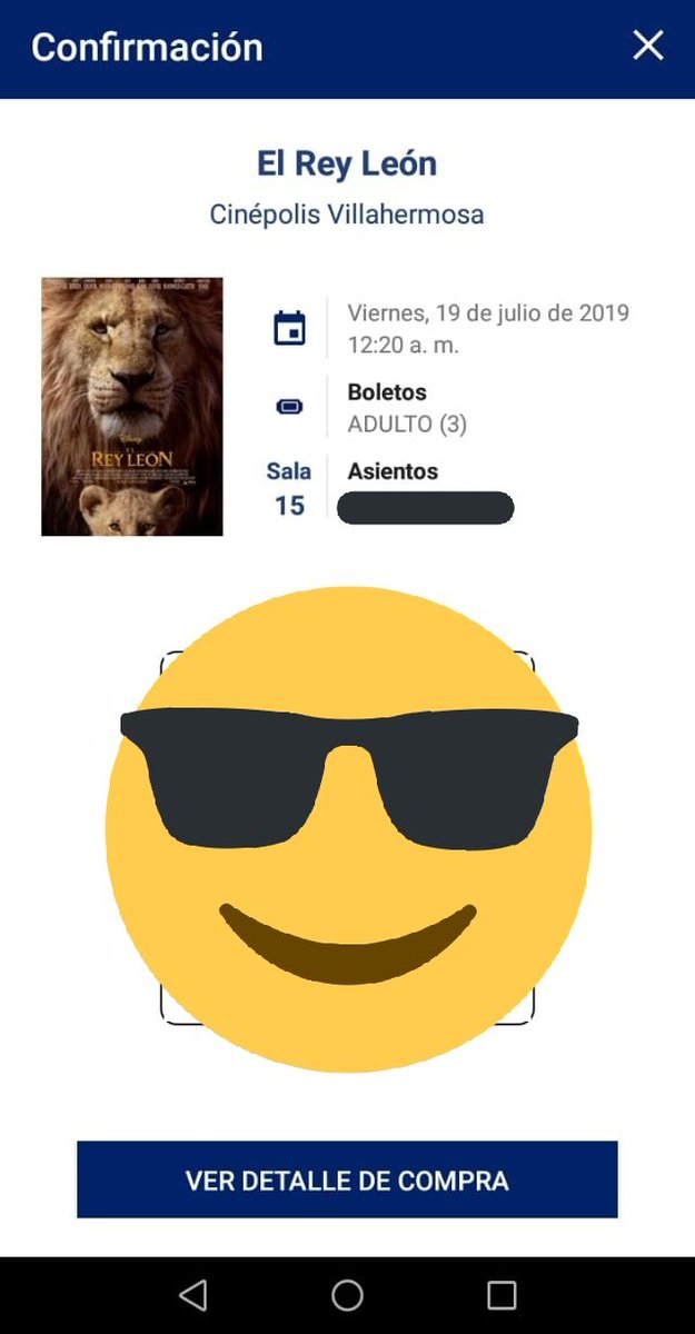 I'am ready #TheLionKing 🥳🔥 <a href="/Cinepolis/">Cinépolis</a> #LionKing #ElReyLeón