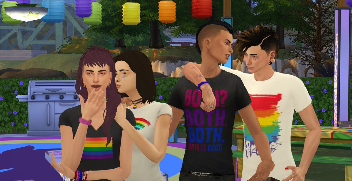 ResinWraith's tweet photo. &amp; because I don't wanna leave them out, I also have #LylaPark &amp; #Cassidy from #LifeIsStrange2 made as well. Still working on the girls but here more #Pride for everyone. #TS4 #TheSims4 #LIS2 #TheSims4LifeIsStrange #TS4LifeIsStrange #Fean #Sinn #SeanandFinn #FinnandSean #Sims4 https://t.co/tmMYJdFjqt