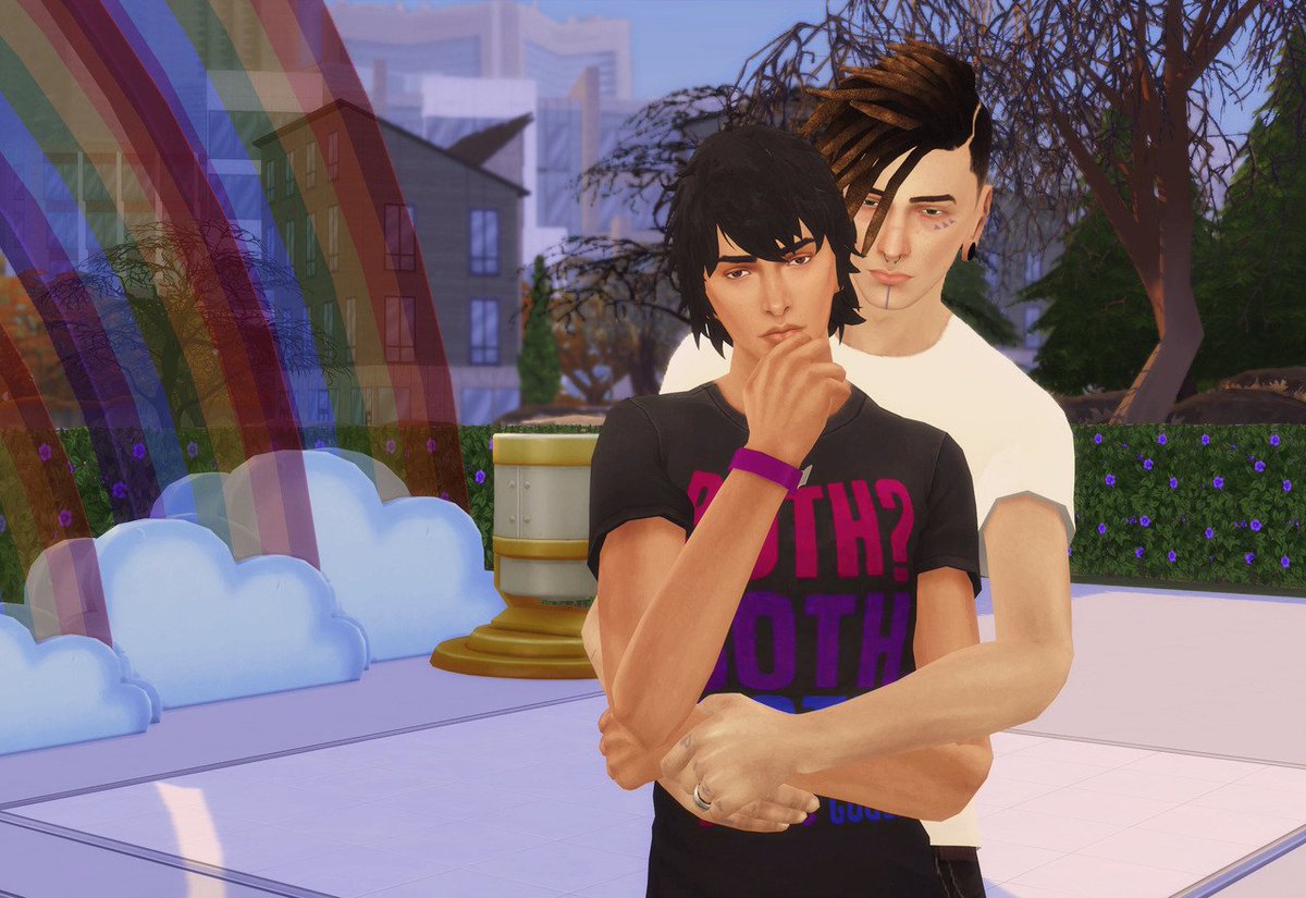 ResinWraith's tweet photo. &amp; because I don't wanna leave them out, I also have #LylaPark &amp; #Cassidy from #LifeIsStrange2 made as well. Still working on the girls but here more #Pride for everyone. #TS4 #TheSims4 #LIS2 #TheSims4LifeIsStrange #TS4LifeIsStrange #Fean #Sinn #SeanandFinn #FinnandSean #Sims4 https://t.co/tmMYJdFjqt
