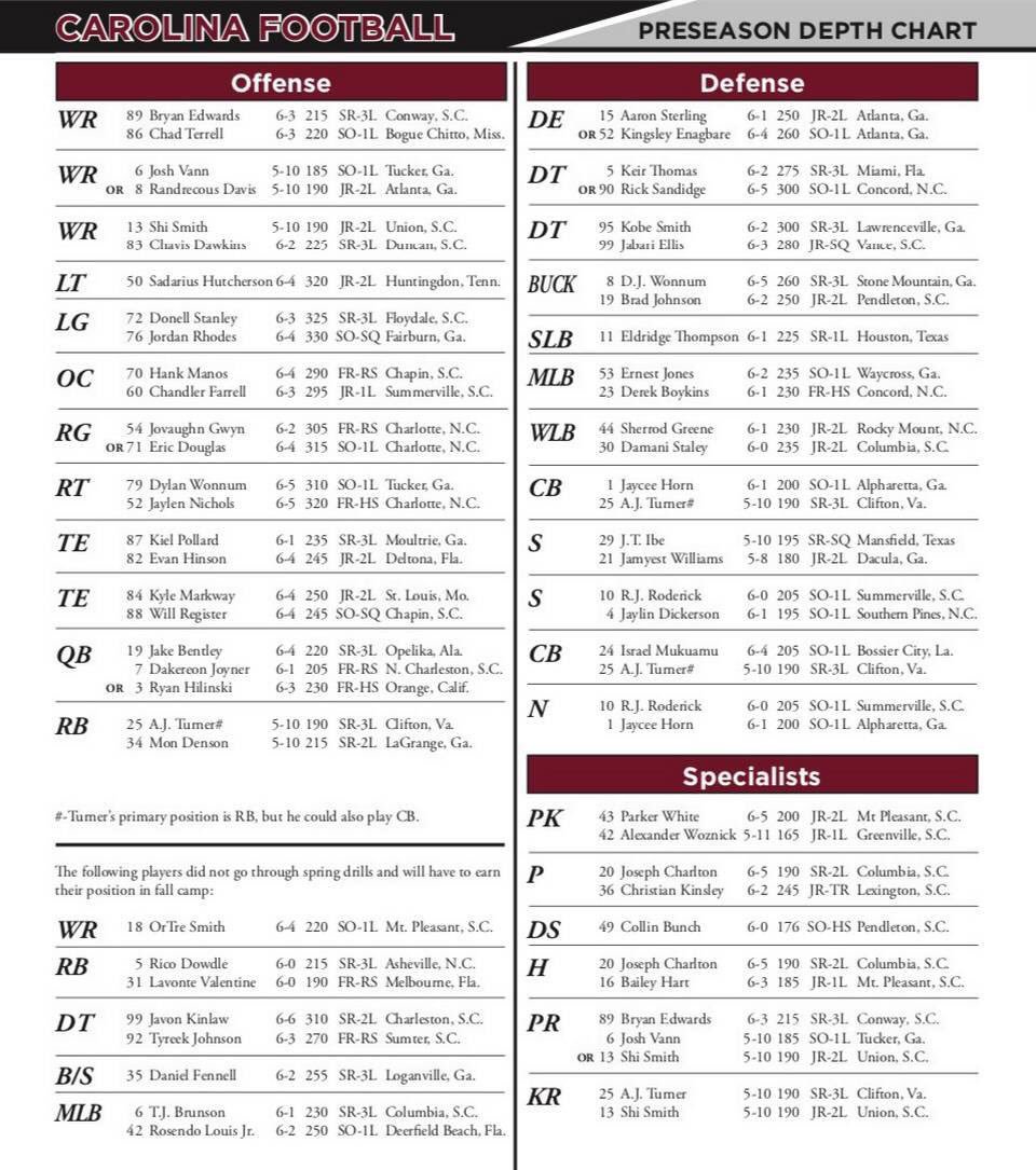 Houston Rb Depth Chart