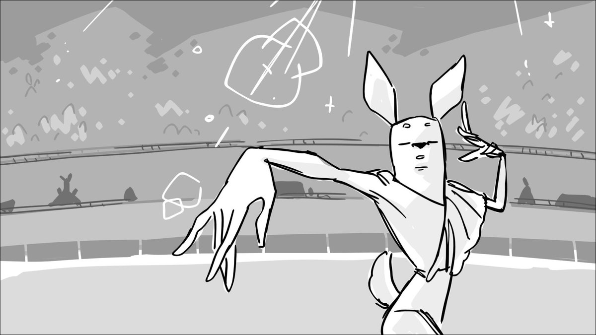 Some frames from my Furry Vampire Figure Skating boards 
