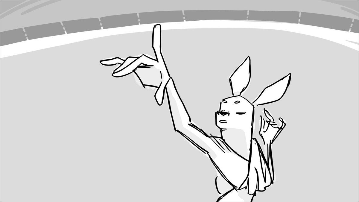 Some frames from my Furry Vampire Figure Skating boards 