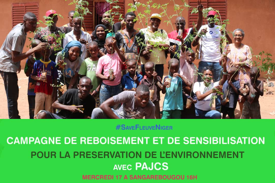 snfMali's tweet photo. La campagne de plantation et de reboisement de #SaveFleuveNiger continue. Nous serons avec les jeunes de PAJCS de Sangarebougou de nouveaux plants rejoindront les 70 premiers plantés à Kalabancoro. 
Rendez-vous à 16h ! 
Contact @snfMali 
@olivier_salgado on avance à grand pas ! https://t.co/r0MKiT9ir6