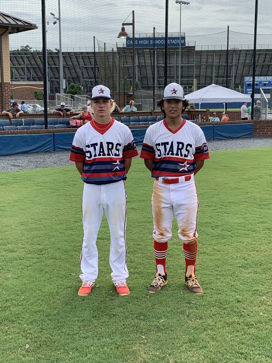 mkuswing's tweet photo. 2022’s Max Ehrhardt and Nathan Chen combine on a one hit shut out at PG WWBA. Stars 15U beats Scoutz USA 8-0. @STARSBASEBALLVA @Chen_Nathan06 @maxehrhardt8 https://t.co/aMPfacEvYg