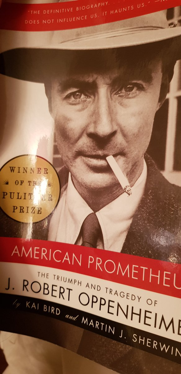 All those moments of confusion over the years I've been reading about the Manhatten Project, solved. Harvard is *in Cambridge*. 🤦‍♂️#AmericanPrometheus