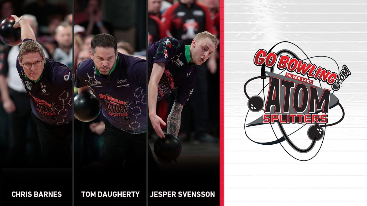 PBATour's tweet photo. ⚛️"Although individually we are all fairly unique, our team chemistry and our love for the incredible atmosphere at Bayside is the bonding force." Mark Baker, Atom Splitters Manager
📺Don't miss Atom Splitters in the PBAL Quarterfinals Tuesday LIVE on FS1! #PBA #GoBowling #PBAL https://t.co/LZq5btUGGi