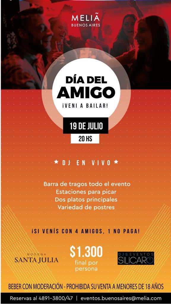 DirectorioT's tweet photo. Día del Amigo en Melia Buenos Aires https://t.co/Df43fmYlZY