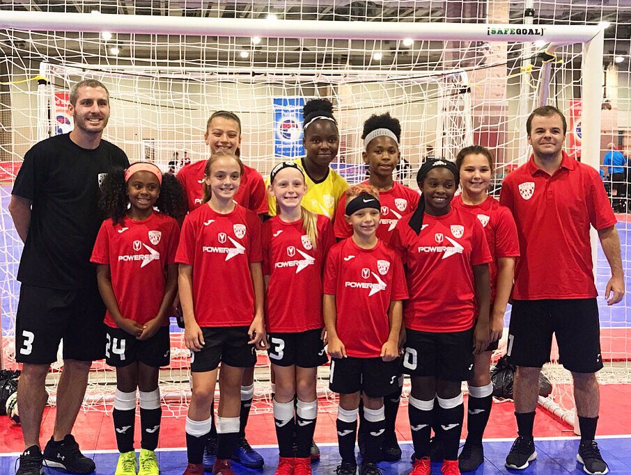 SportingMD's tweet image. ⁣Huge thank you to all Sporting Maryland FC families, players &amp;amp; staff to make the 2019 US Futsal (@USFutsal) National Championships a success!⠀
⠀
GO SPORTING!!! ⚫🔴 #futsal