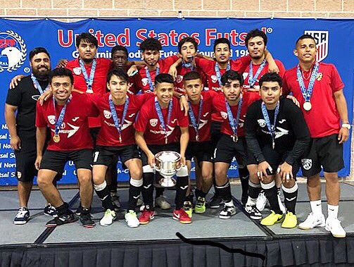 SportingMD's tweet image. ⁣Huge thank you to all Sporting Maryland FC families, players &amp;amp; staff to make the 2019 US Futsal (@USFutsal) National Championships a success!⠀
⠀
GO SPORTING!!! ⚫🔴 #futsal