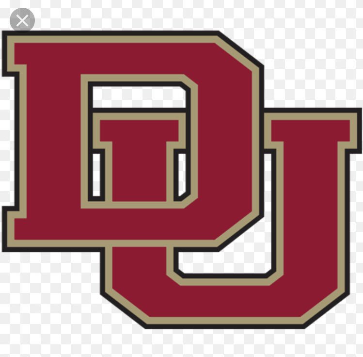 tdeggie13's tweet photo. Happy to have received my first Division 1 offer from Coach Billups and Denver University! Go Pioneers! https://t.co/hRTp7xuYAq