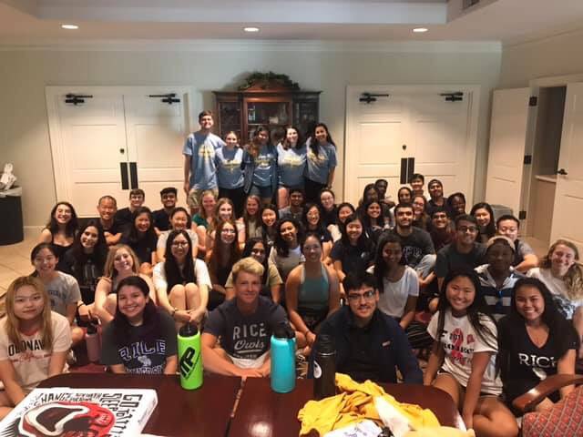 CCLRiceU's tweet photo. Excited to welcome these 48 incoming Rice students to Houston for week one of Urban Immersion! Theyβll be spending the week learning about the city through the lens of social justice with the help of our awesome community partners. Stay tuned for their many adventures π #UI2019 https://t.co/YeSKJxApcp