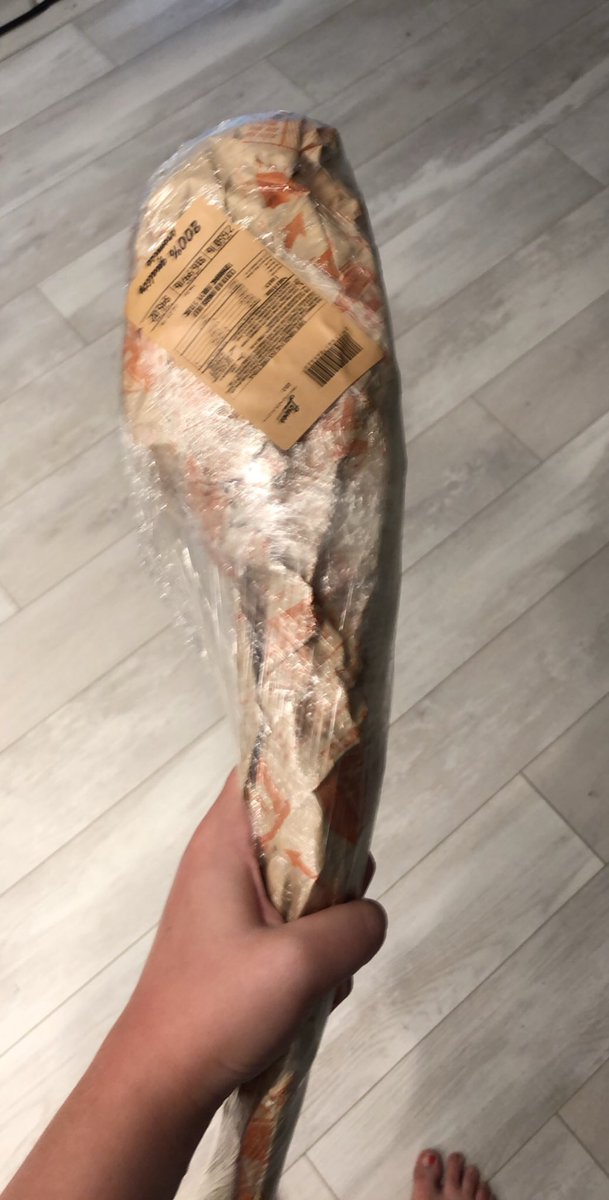 Told my husband I wanted a steak for dinner. This is what he comes home with. Honestly, I’m impressed. #iowaatheart🥩