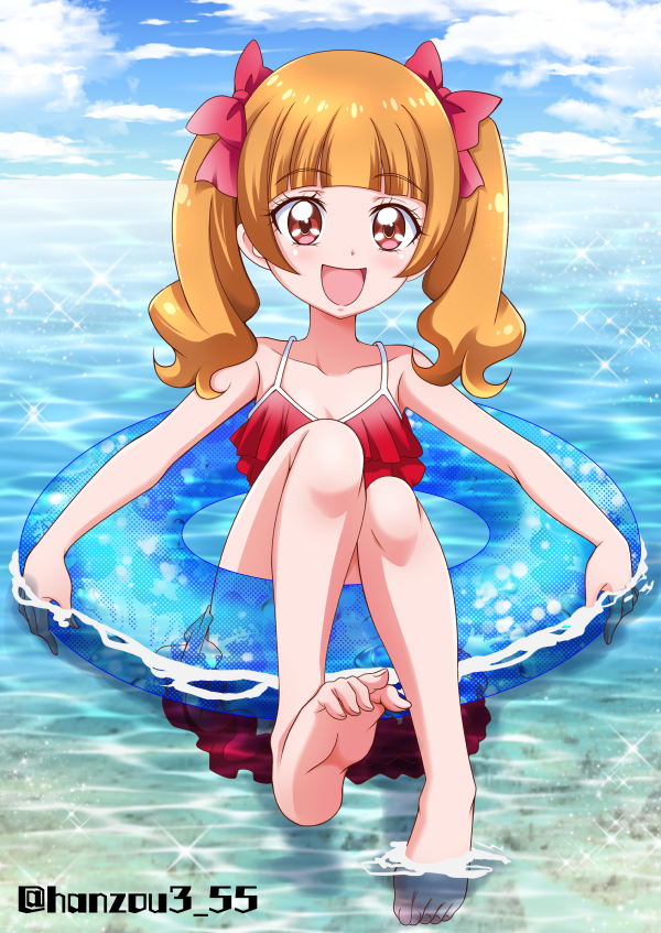 愛崎えみる 缶バッジ 過去絵ですが、えみるちゃん誕生日おめでとうございます！ #愛崎えみる