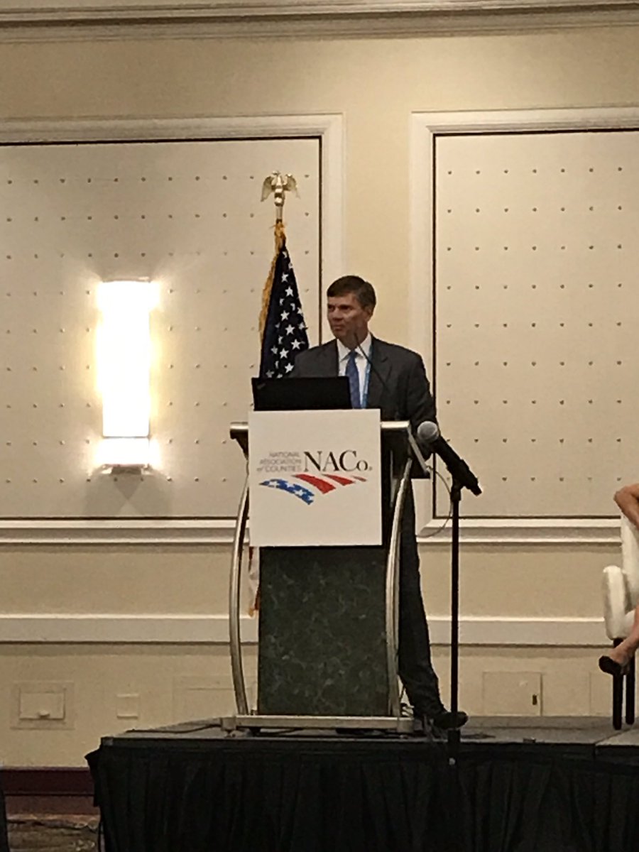 DaveKishler's tweet photo. While in #countyjails, all persons even those NOT convicted of a crime are removed from their #Medicare & #Medicaid #healthcare coverage. @MchaseNACo opens @NACoTweets-@NationalSheriff Healthcare in Jails Task Force formed to correct this health inequity. #NACoANN https://t.co/vsaTMBu9x8