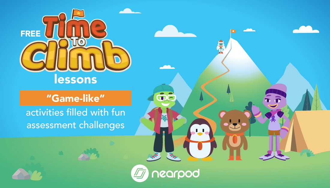 🏔 Ready, get set, Time to Climb! 🏔 Nearpod’s new Game-like feature, is here! Explore FREE lessons: bit.ly/2X47svm