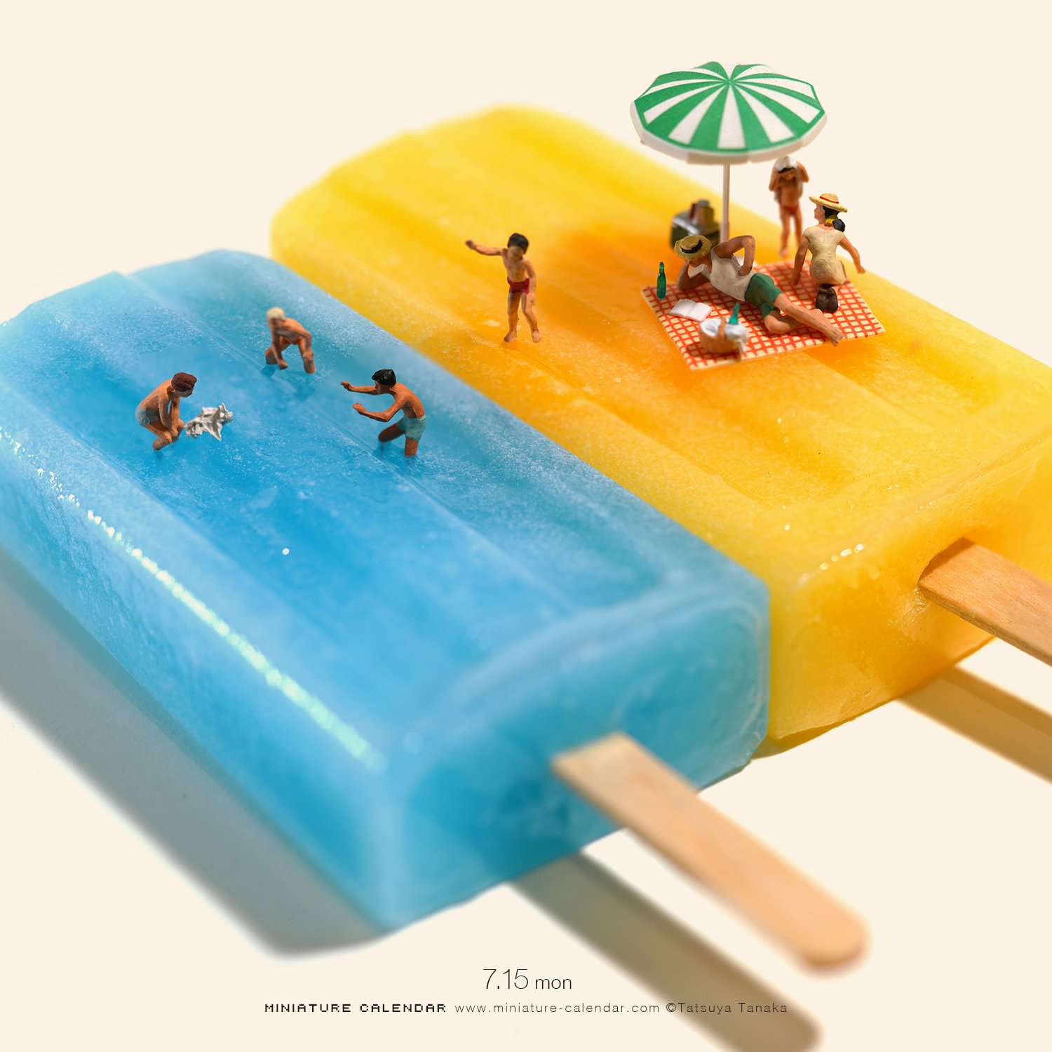 Tatsuya Tanaka 田中達也 アイスい浴 海の日 アイス 海水浴 Ice Seabathing T Co Je8ukujclf Twitter