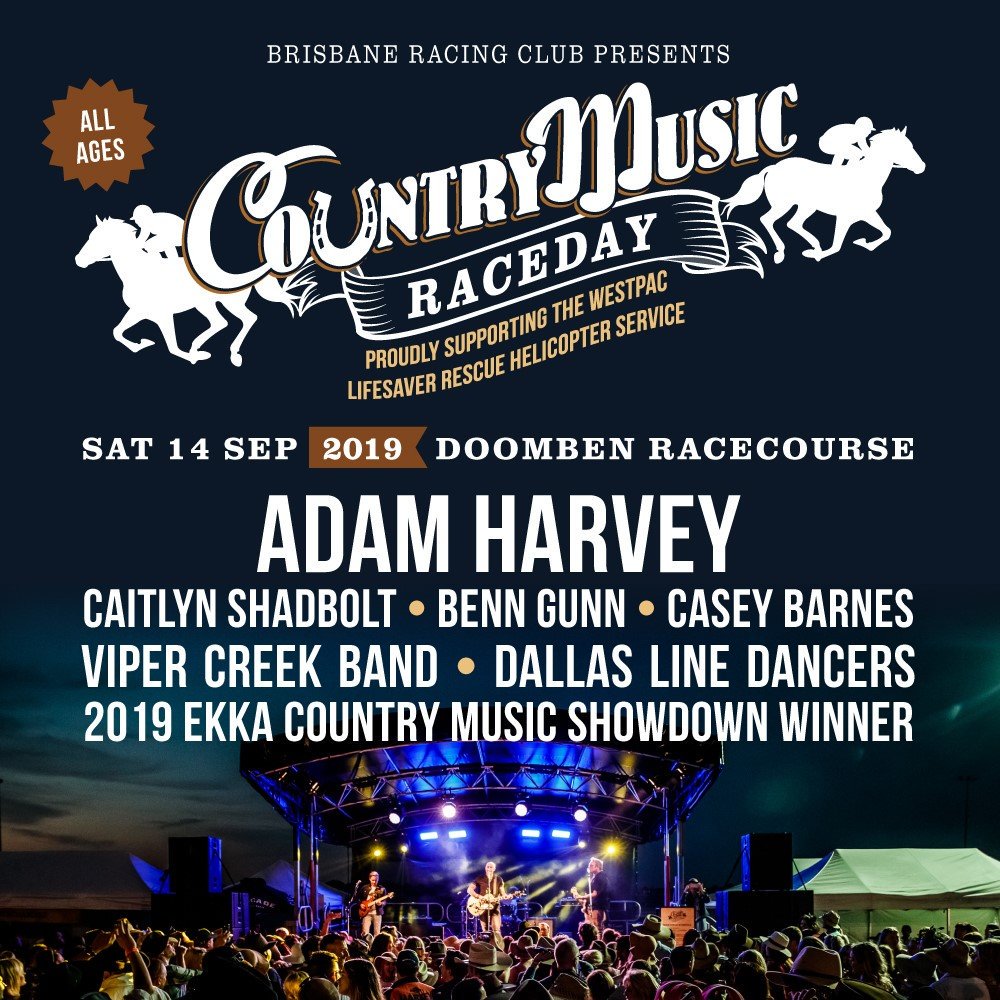 Come and see me perform LIVE at the @brisracingclub Country Music Raceday at Doomben Racecourse on September 14! Tickets on sale now from brc.com.au/country #bneraces
