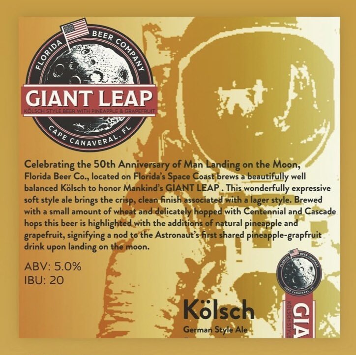 gett_d's tweet photo. Big shout out to @FLORIDABEER for their support of the Astronaut Scholarship Foundation during today’s #giantleap music fest. https://t.co/tLwR1Bufc4