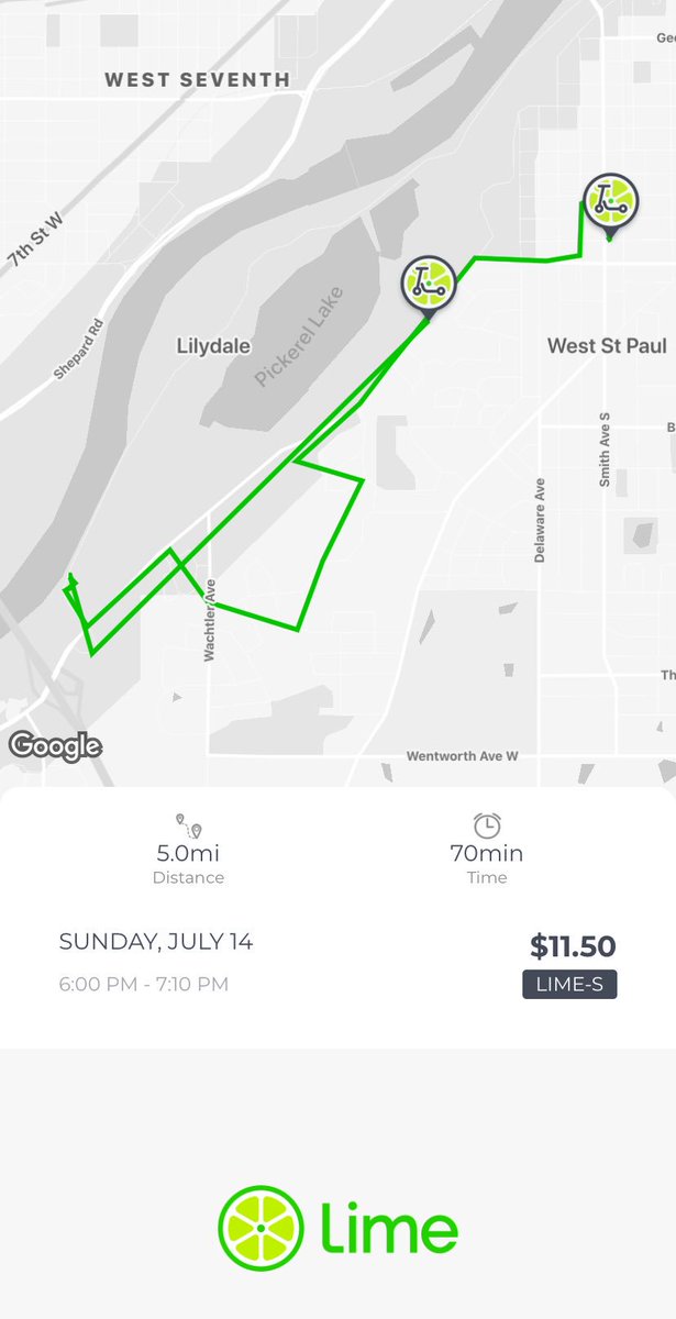 bridget_emerson's tweet photo. Check out my latest ride with #Lime.
Use referral code RAMSW55 to sign up and receive 1 free unlock coupon when you ride. https://t.co/AG34eEGcg3
