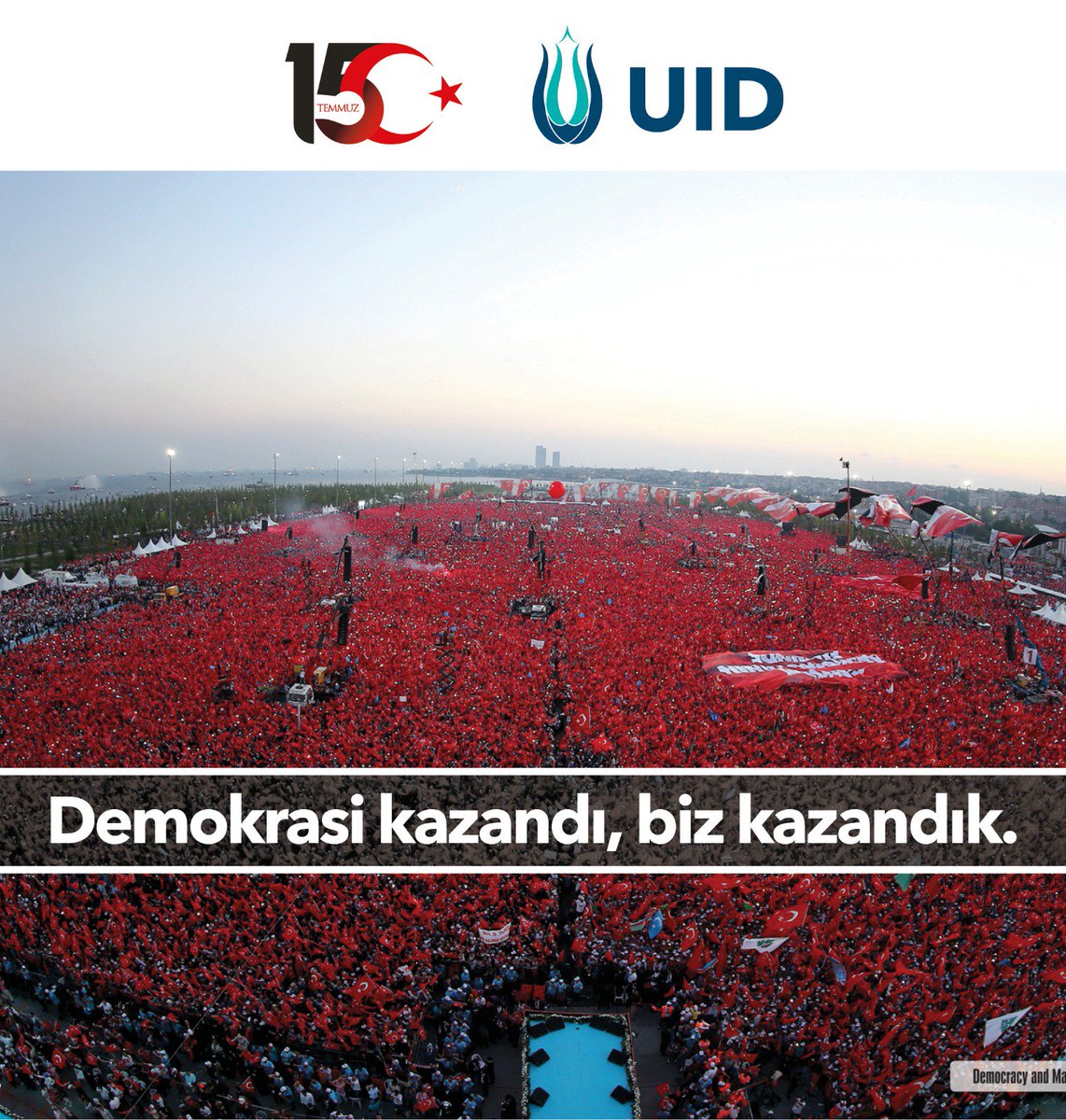 UIDRUHR's tweet photo. 15 Temmuz Demokrasi ve Milli Birlik Günü’nün 3’üncü sene-i devriyesinde "Ya İstiklal ya Ölüm" diyerek darbecilere karşı Vatan savunmasında yer alan tüm şehitlerimizin ruhu şad mekanı cennet olsun..

#15TemmuzGecesi  🇹🇷
#15TemmuzuUnutma  🇹🇷 https://t.co/2apKmCVlL4