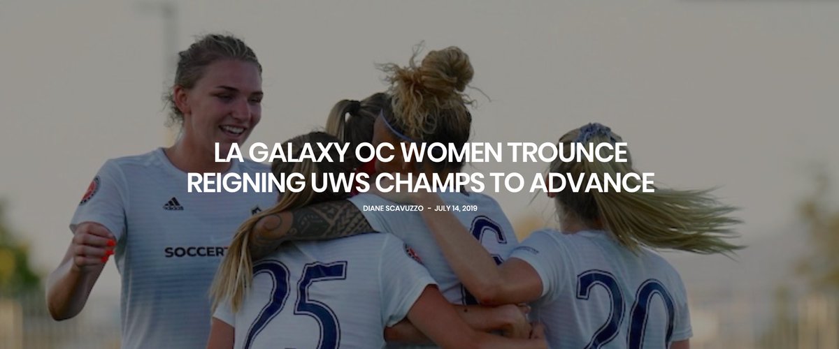 Check out the article from <a href="/SoccerToday_USA/">SoccerToday</a> on our win against the Houston Aces!⁣
⁣
soccertoday.com/la-galaxy-oc-w…⁣
⁣
#packthepark #lagalaxyoc