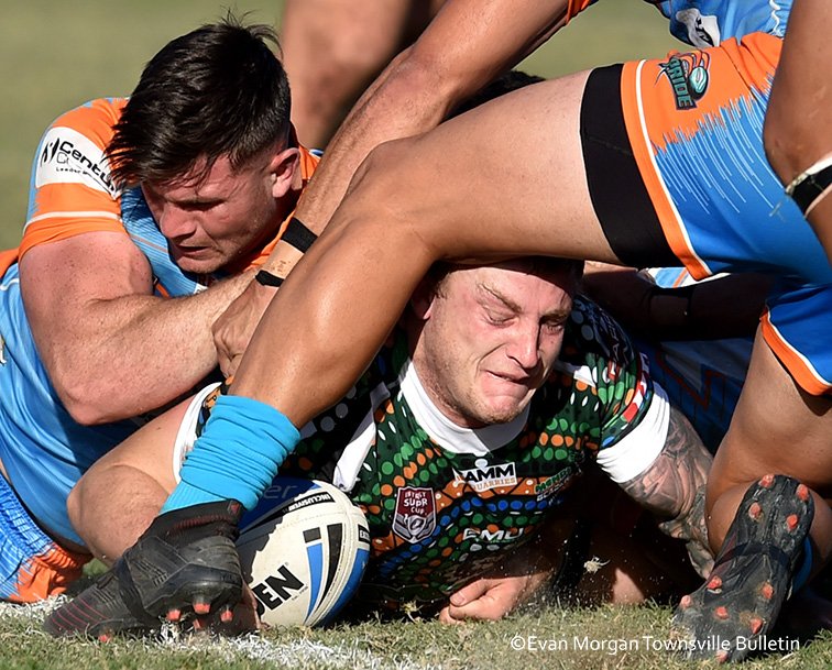 Morgs501's tweet photo. @TsvBlackhawks hit peak form to run rampant over @northern_pride at Jack Manski Oval @IntrustSuperCup @bulletin_sport @tsv_bulletin https://t.co/fUTX4sk6s6
