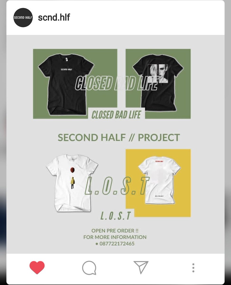 willykhonguan's tweet photo. Sudah release dan sudah bisa di order gaesss! More info: follow ig @scnd.hlf / 087722172465
Bantu Rt ya gaes, terima kasih :)
#Raincitypride #Lokalbrand #Bogor #Bogorpisan https://t.co/RCANaFeZnu