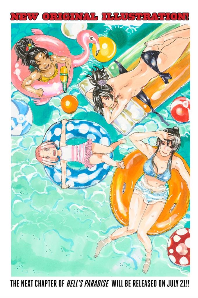 ART] Hell's Paradise: Jigokuraku Summer 2022 Illustrated