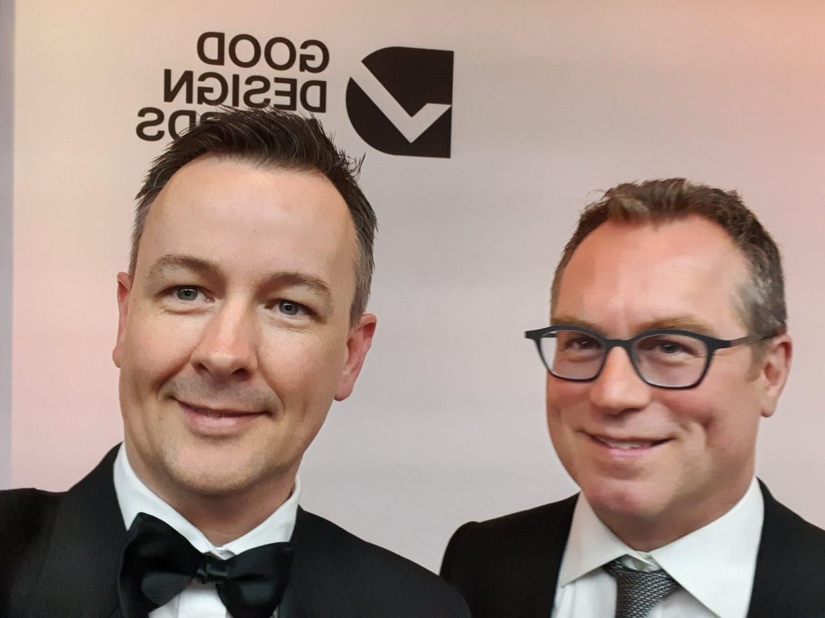 Thank-you to the <a href="/GoodDesignAus/">Good Design Australia</a> for a fantastic night! 😀