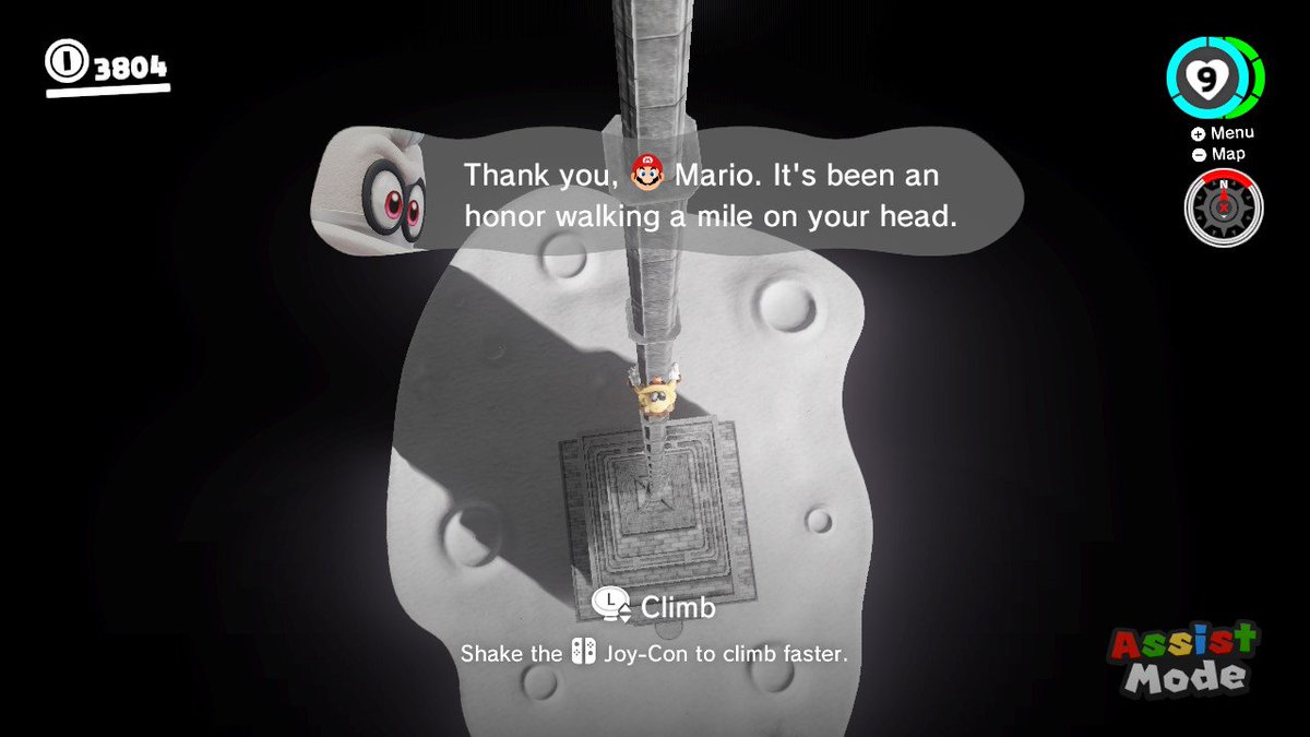 EdNetman's tweet image. I finally beat The Darker Side of the Moon!  #SuperMarioOdyssey #NintendoSwitch