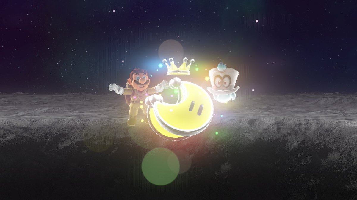 EdNetman's tweet image. I finally beat The Darker Side of the Moon!  #SuperMarioOdyssey #NintendoSwitch