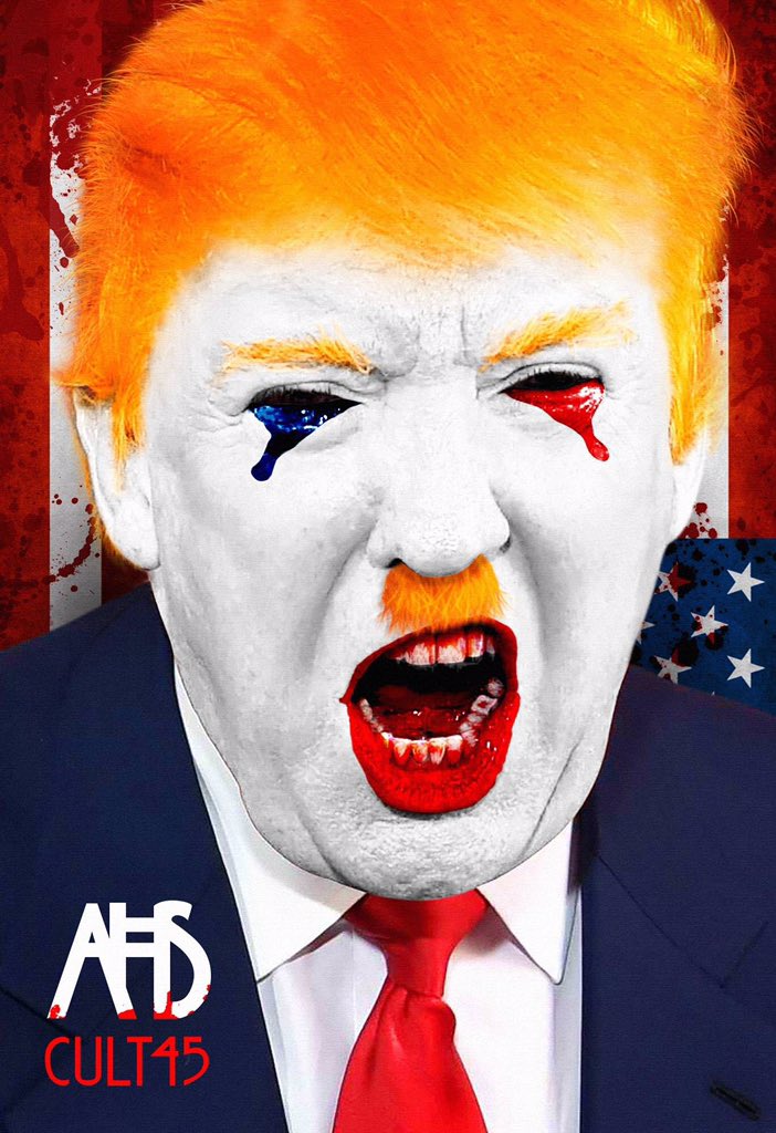 PamBattistella's tweet image. "@Wipapa5: @Doh_Doh_Burrd @realDonaldTrump And scariest clown ever. ✌💙👊 #RacistPOTUS   #LockHimUp https://t.co/Mz6mNZipJy" @WhiteHouse