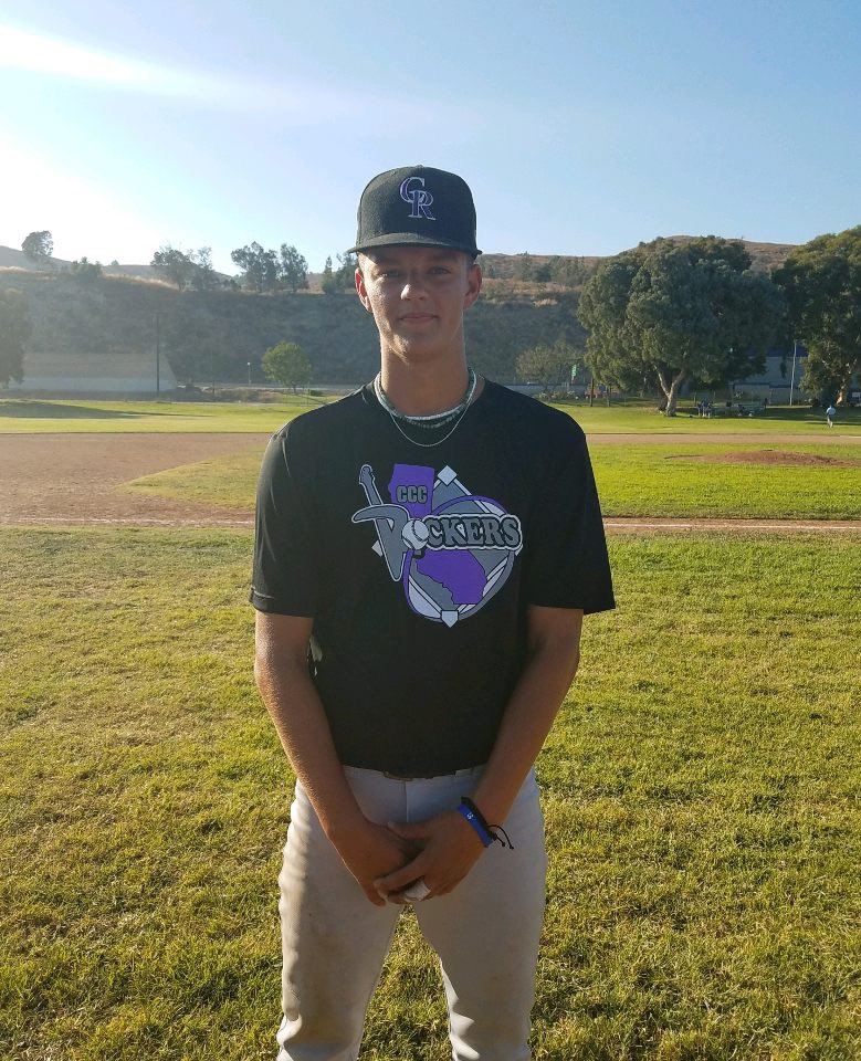 PW_Players's tweet photo. #PWPoG CA
CCC Rocker 17u
#21 Jacob Cuculich
Pitching: CG Shutout  7IP  0R  5H  5K  4BB
Batting: 1-3  2B https://t.co/AswnCLraBy