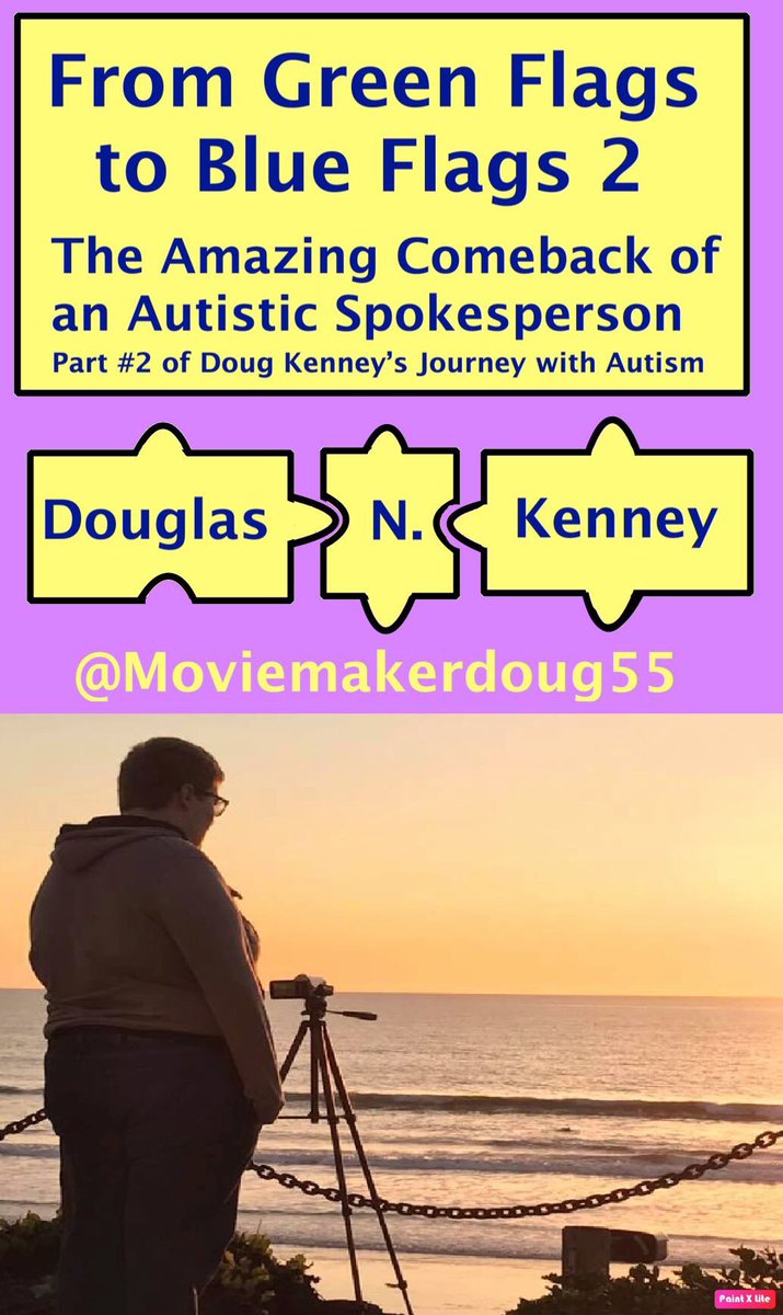 biscuts55's tweet photo. Hey followers here’s my next scheduled book: From Green Flags to Blue Flags 2: The Amazing Comeback of an Autistic Spokesperson. It’s Part 2 of my journey with autism/Asperger’s #autismawareness #autism #autismacceptance #autismmom #asd #autismspeaks #specialneeds #autismfamily https://t.co/1RJA8JmheV