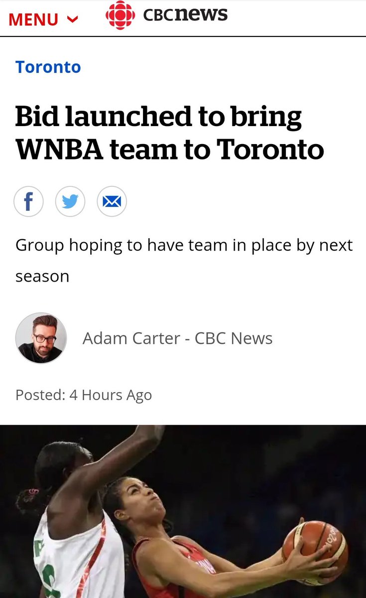 wnbatoronto's tweet photo. 3 weeks since announcing the energy here in Toronto has been incredible. We've had the pleasure to speak with @cbcsports, @cbcradio, @Sportsnet, @globalnewsto, and many others! So far podcasting has been incredibly fun. Busy week ahead - stay tuned! #WNBATO ππ¨π¦ #SheTheNorth https://t.co/kx56DAwESx