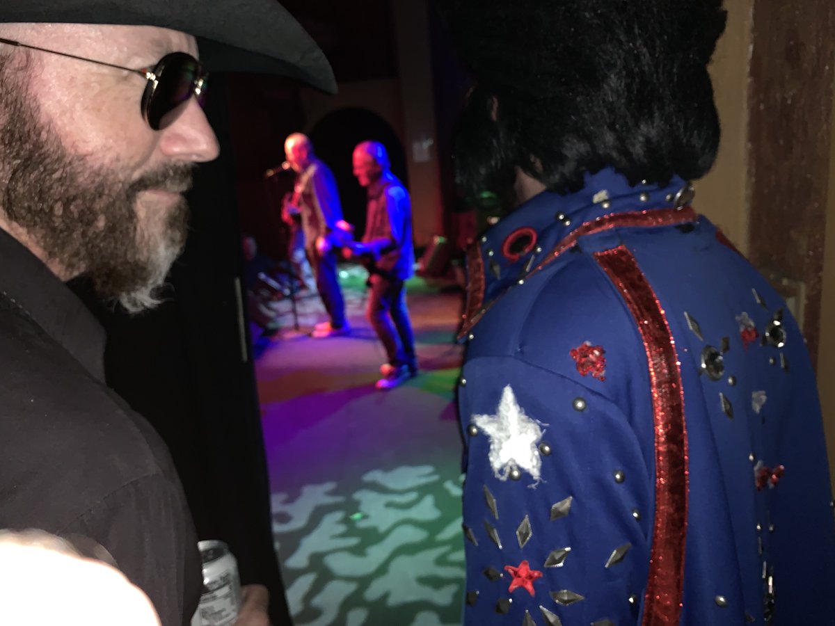 Enjoying "Rocky Mountain High" at the Bluebird Theater – Denver, CO
- with Wayne Hancock, Supersuckers and Clownvis Presley