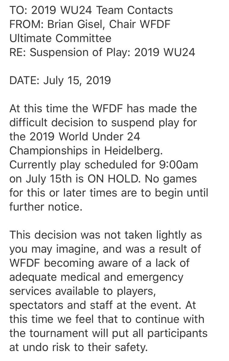 tomstyles's tweet photo. Official word of the delay of play at #wu24uc2019. All games delayed by 1 hour. https://t.co/WuC19rIsiA