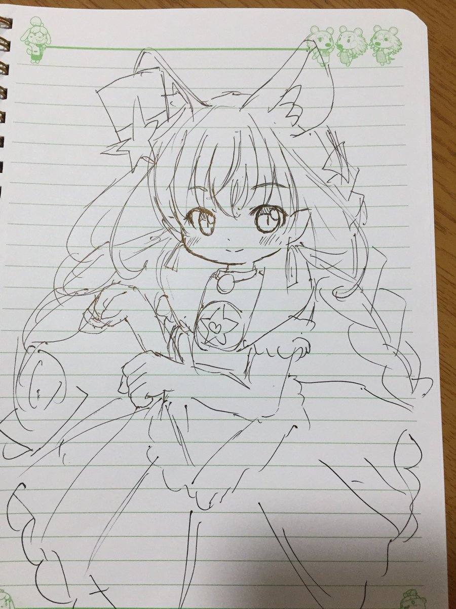 娘に頼まれてプリキュアいっぱい描いた〜!娘の塗り絵? 