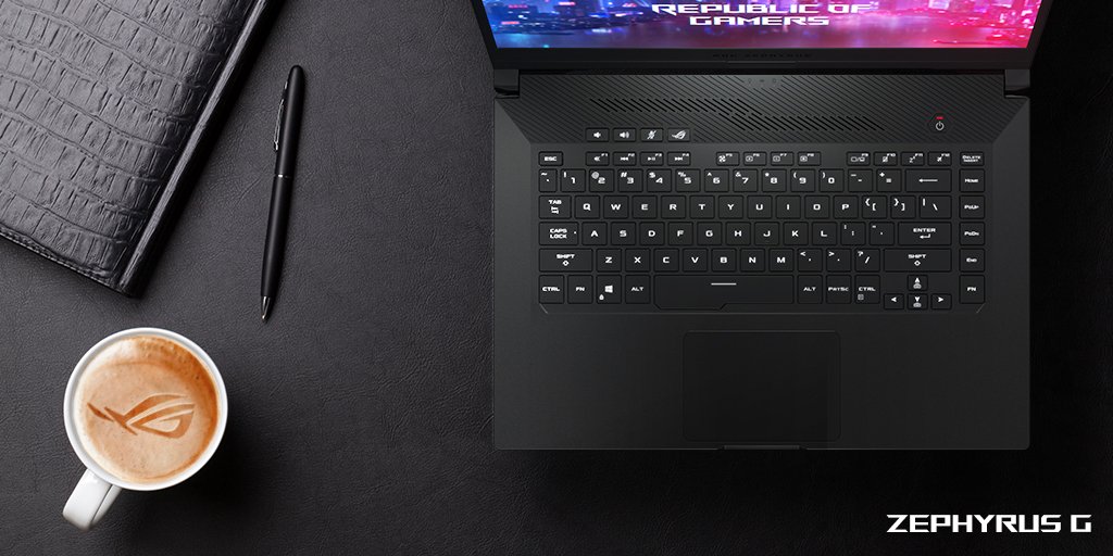 ASUS_ROG's tweet photo. New for 2019, our first #AMD powered Zephyrus, the #ZephyrusG, is built for gaming but designed for the workplace. https://t.co/fSI7jdYymx