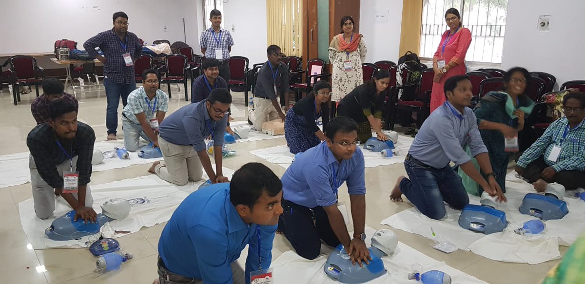 svppgip's tweet photo. A training workshop was conducted  on 13th july at SVPPGIP, cuttack on pediatric basic life support with collaboration of Indian academy of paediatrics. 47 young doctors were trained by six resource persons from SVPPGIP &amp; outside state. https://t.co/qbRrFnb3ae