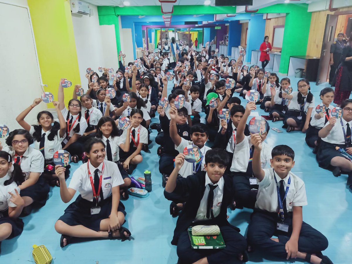 sharpngo's tweet photo. Buckle up for #safety. Preparing young generations to be a responsible drivers, passengers and pedestrians who follow #RoadSafety & wear #Seatbelt.
#RoadSafety & #Seatbelt #awareness session at @rainbowCBSE in #Mumbai #HaveYouClickedToday #nissan https://t.co/wQAStm5suk