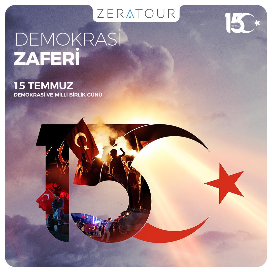 zeratour's tweet photo. Demokrasi ve vatan uğruna canını veren kahraman şehitlerimizi rahmetle, gazilerimizi minnet ve şükranla anıyoruz. #15temmuz https://t.co/7H9zce5YK4