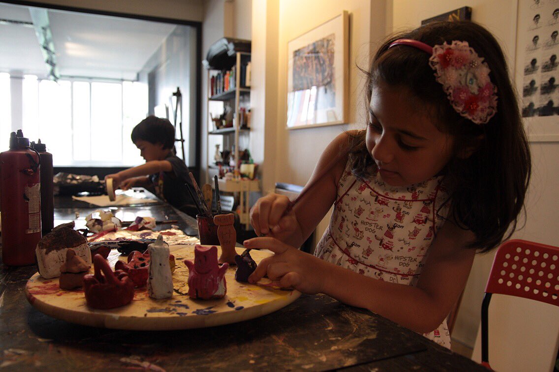 Kil atölyesi yetişkin ve çocuk gruplarımız devam ediyor👍🏼 Haydi heykel yapalım🎈✌🏽Katılım ve bilgi için (0312)4650548 #kilatölyesi #ankaraetkinlik #ankaraçocuk #workshop #ankaraatölye #toscaartdesign #clay